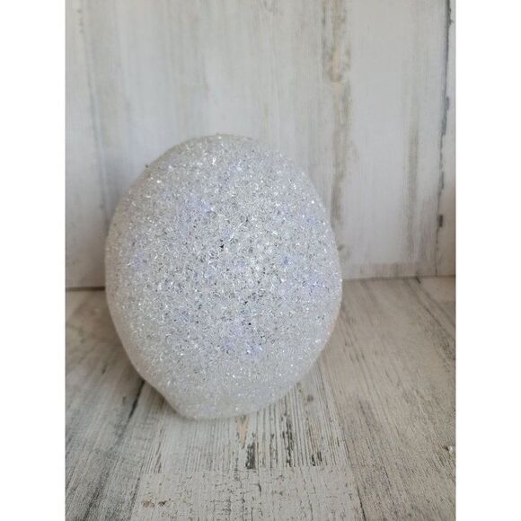 Seasons melted plastic AS IS skeleton head Halloween prop - Picture 6 of 8